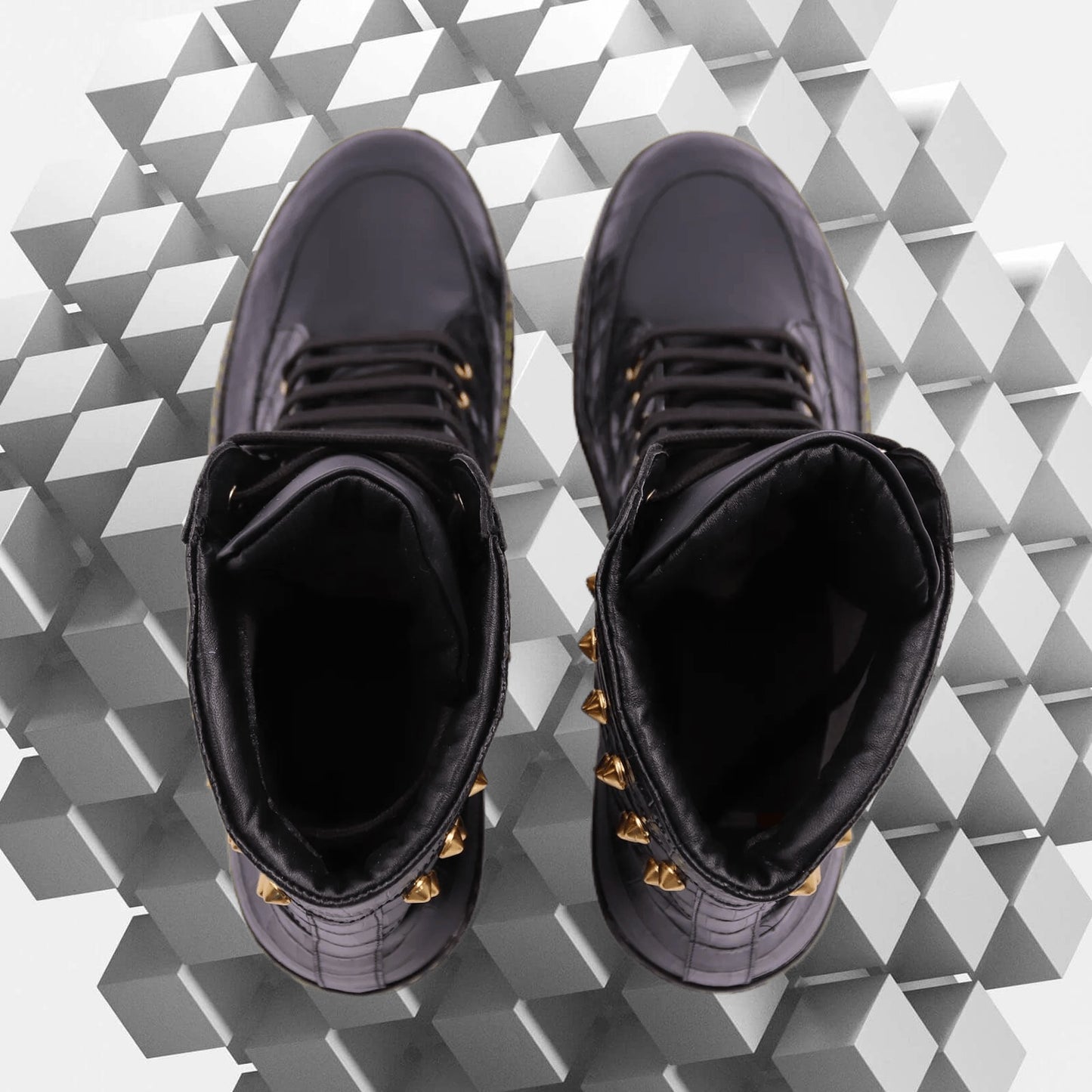CE Croc Stud High-Top | Certified Empire Signature