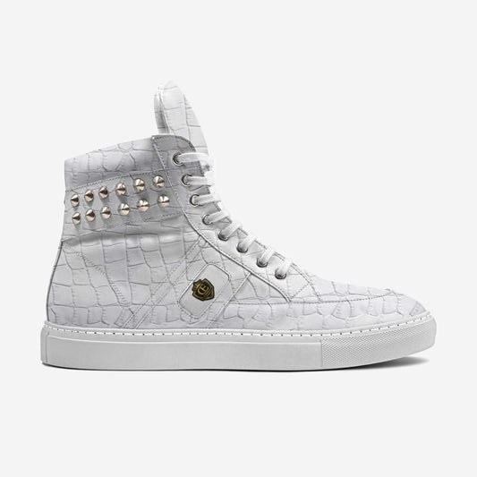 White Monarch High-Top