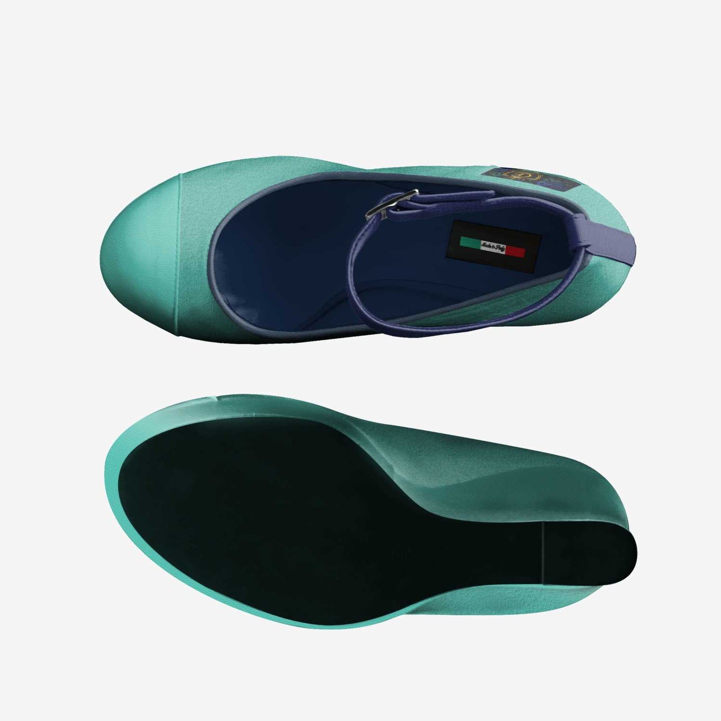 Aqua Empress Wedge | Certified Empire Women's Heel
