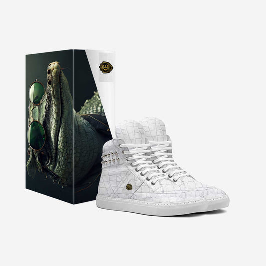 White Monarch High-Top