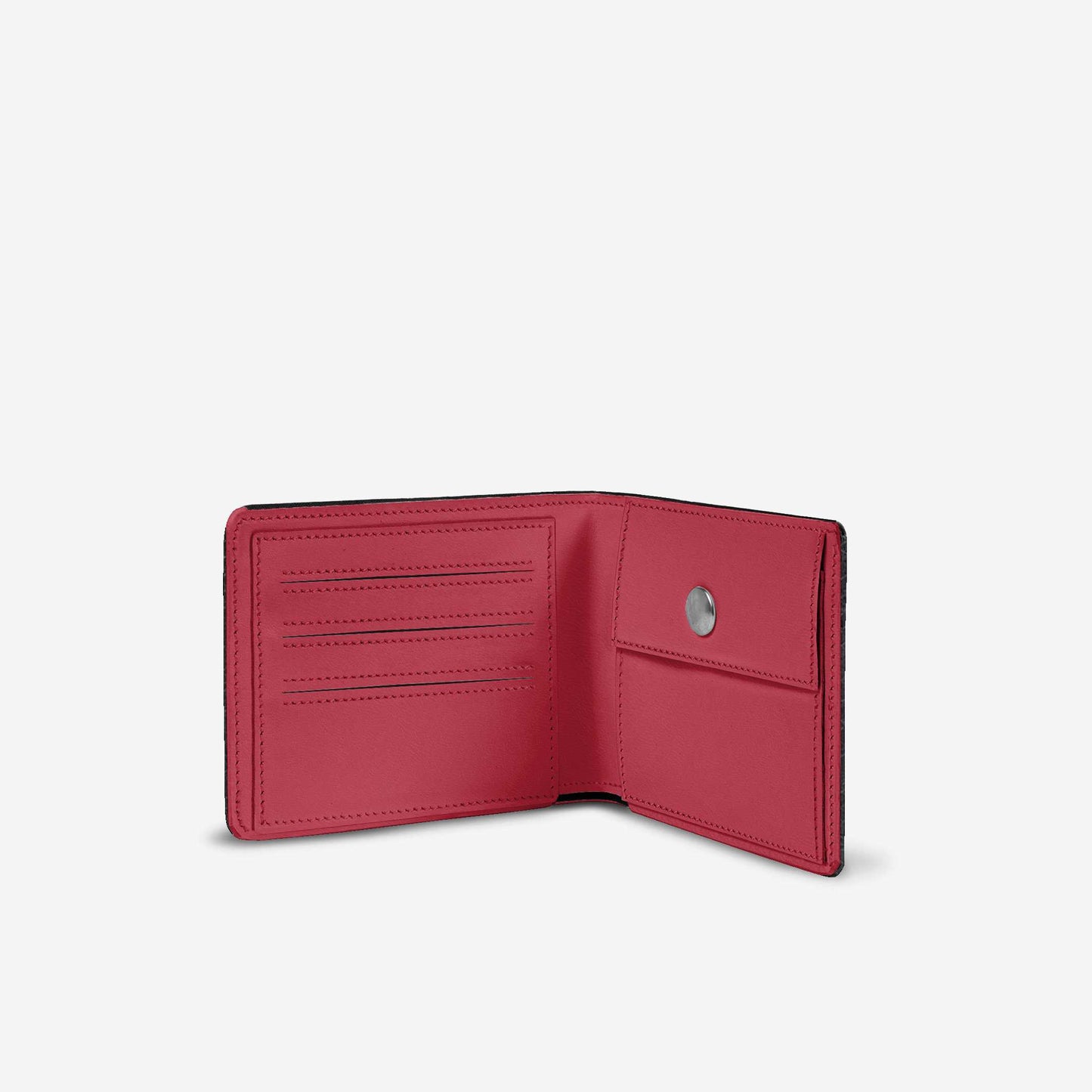 Empire Vault Wallet — back view showing full python-style texture